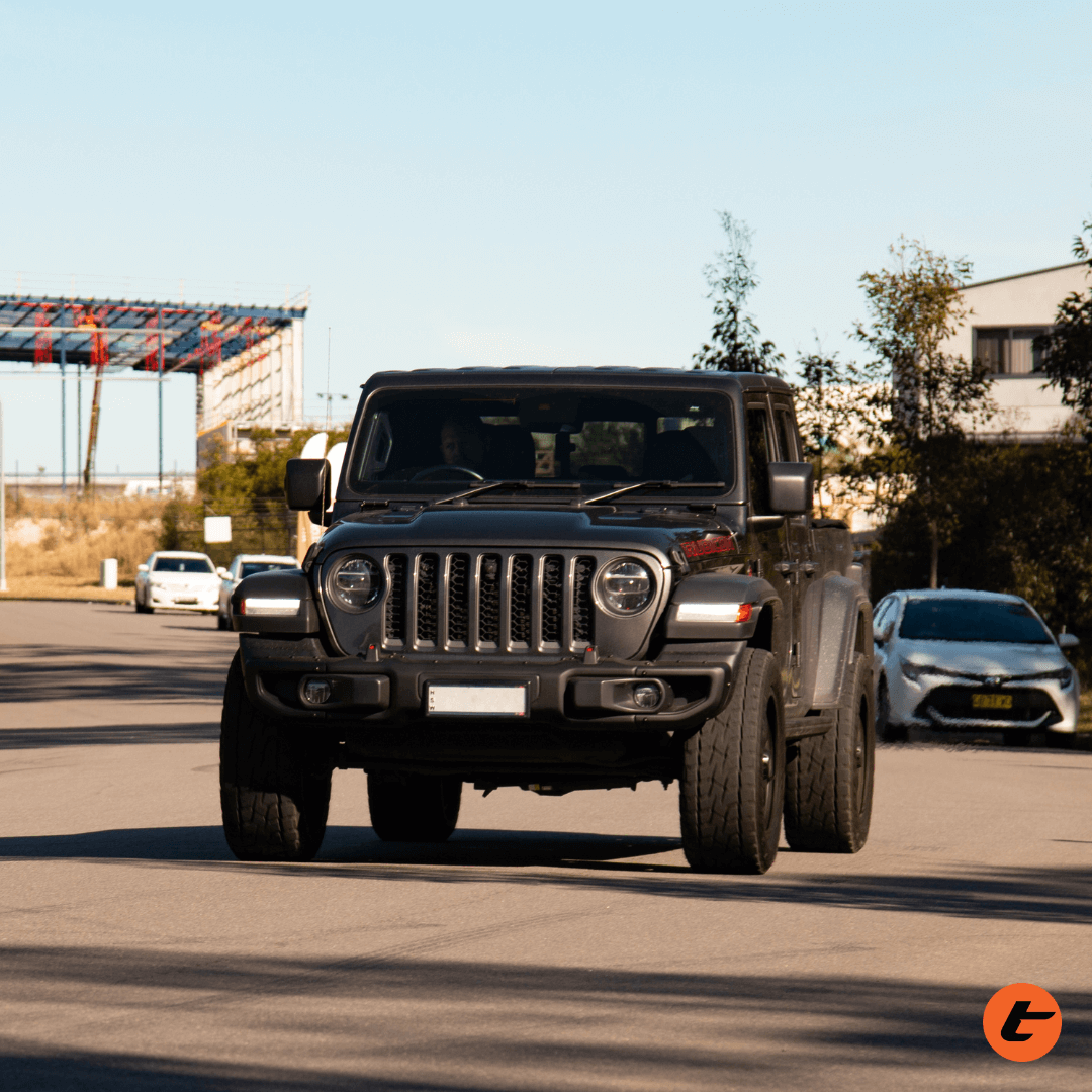 HS8192SS Single Exit Jeep Gladiator Exhaust