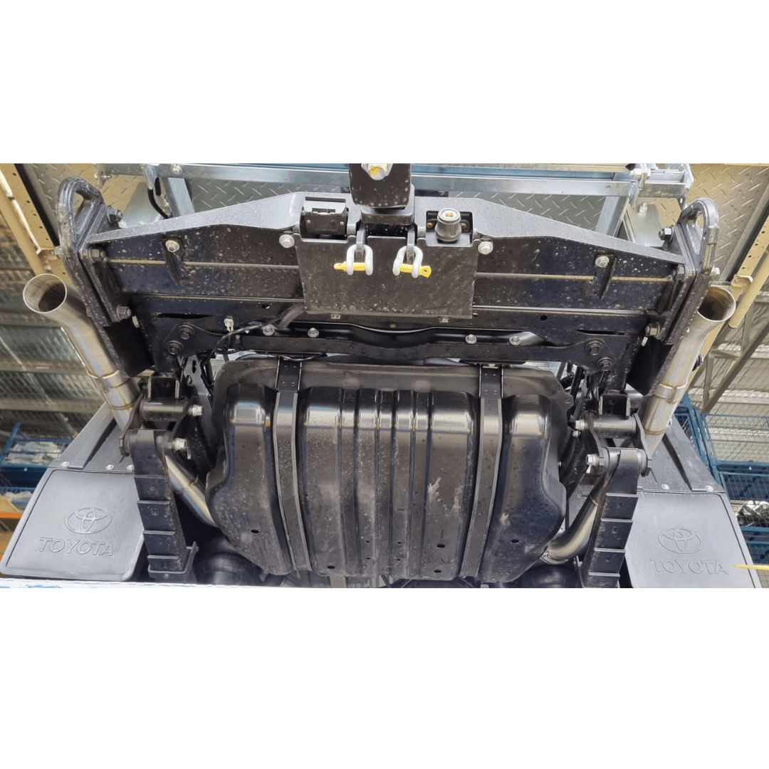 Twin Exit Exhaust HS8151SS-TW