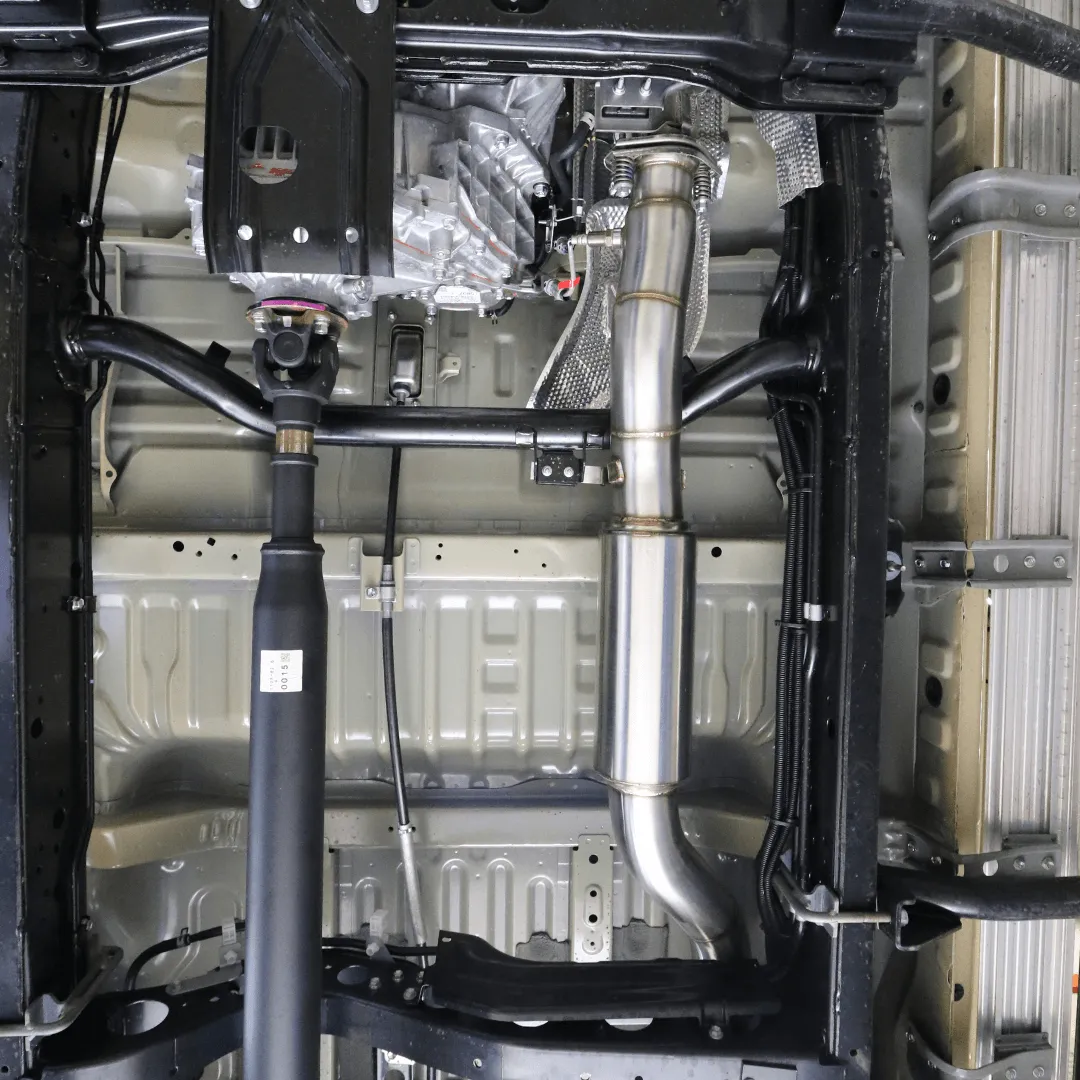 Twin Exit Exhaust HS8148SS-TW