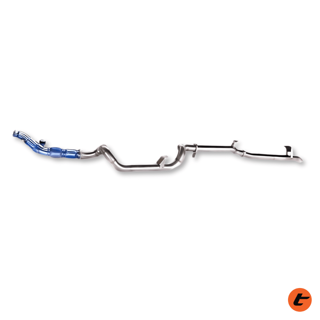 HS8130SS-390 Toyota Landcruiser Single Cab 3.5 Inch Single Exit Exhaust