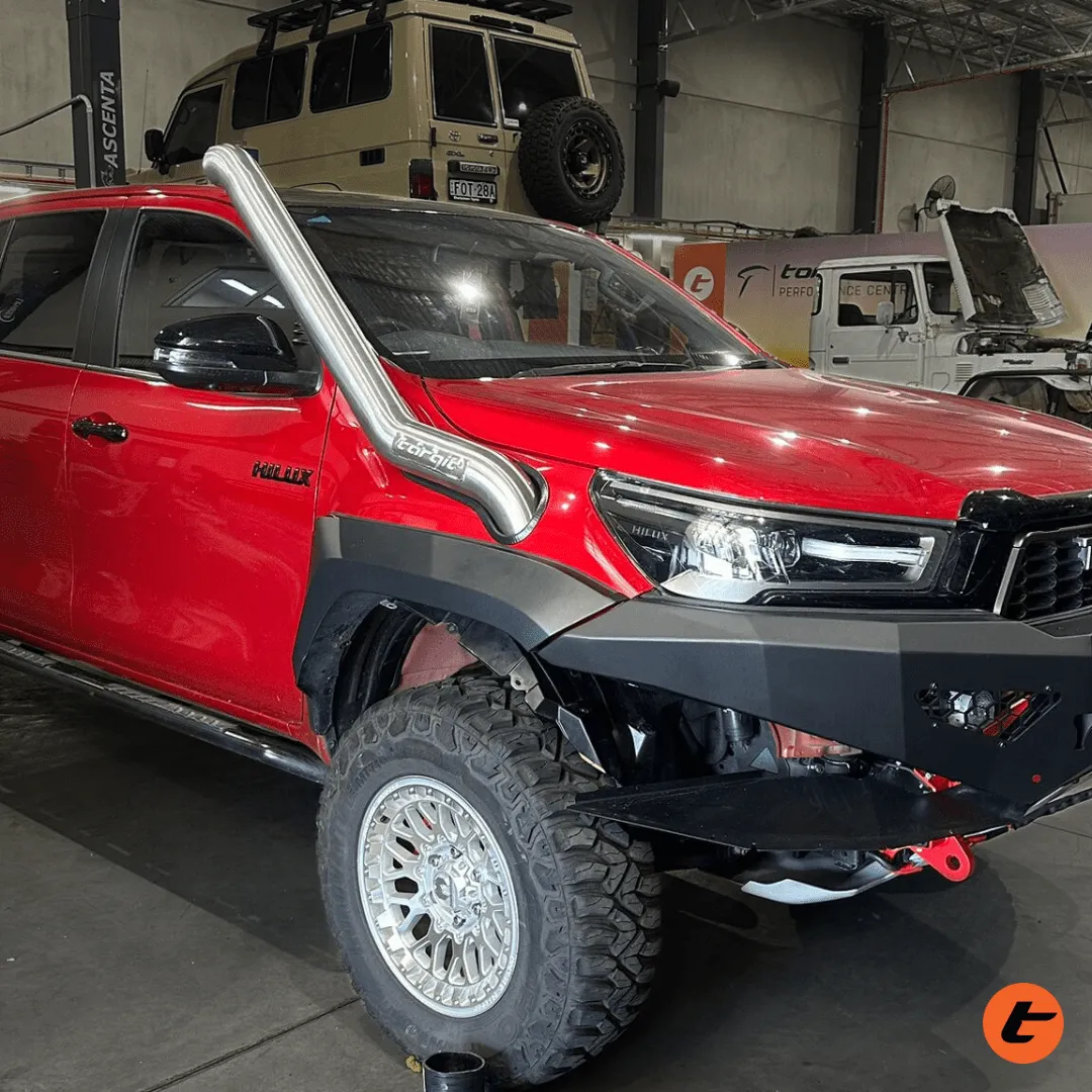 SN10 Hilux 2.8L Stainless Steel Snorkel