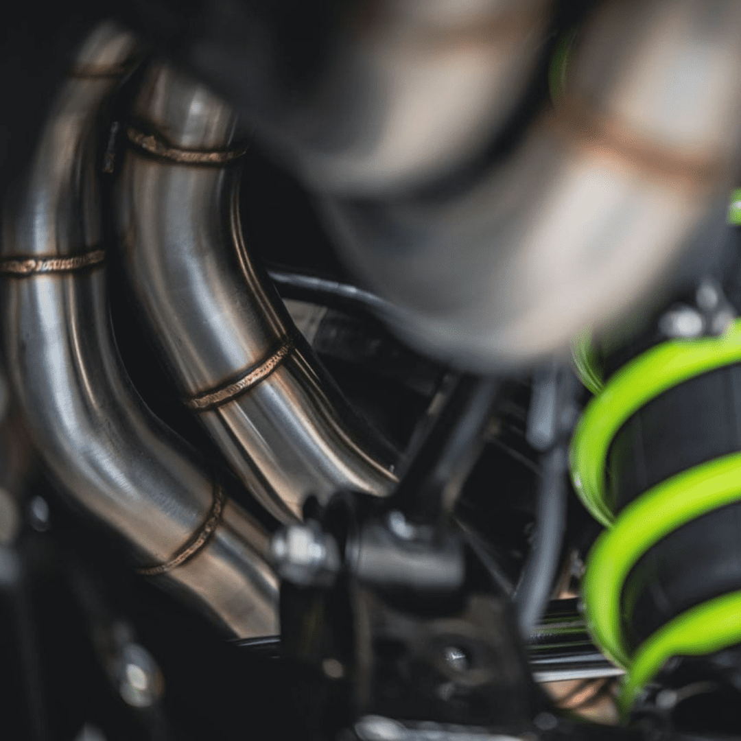 Twin Exit Exhaust HS8138XSS-Twin