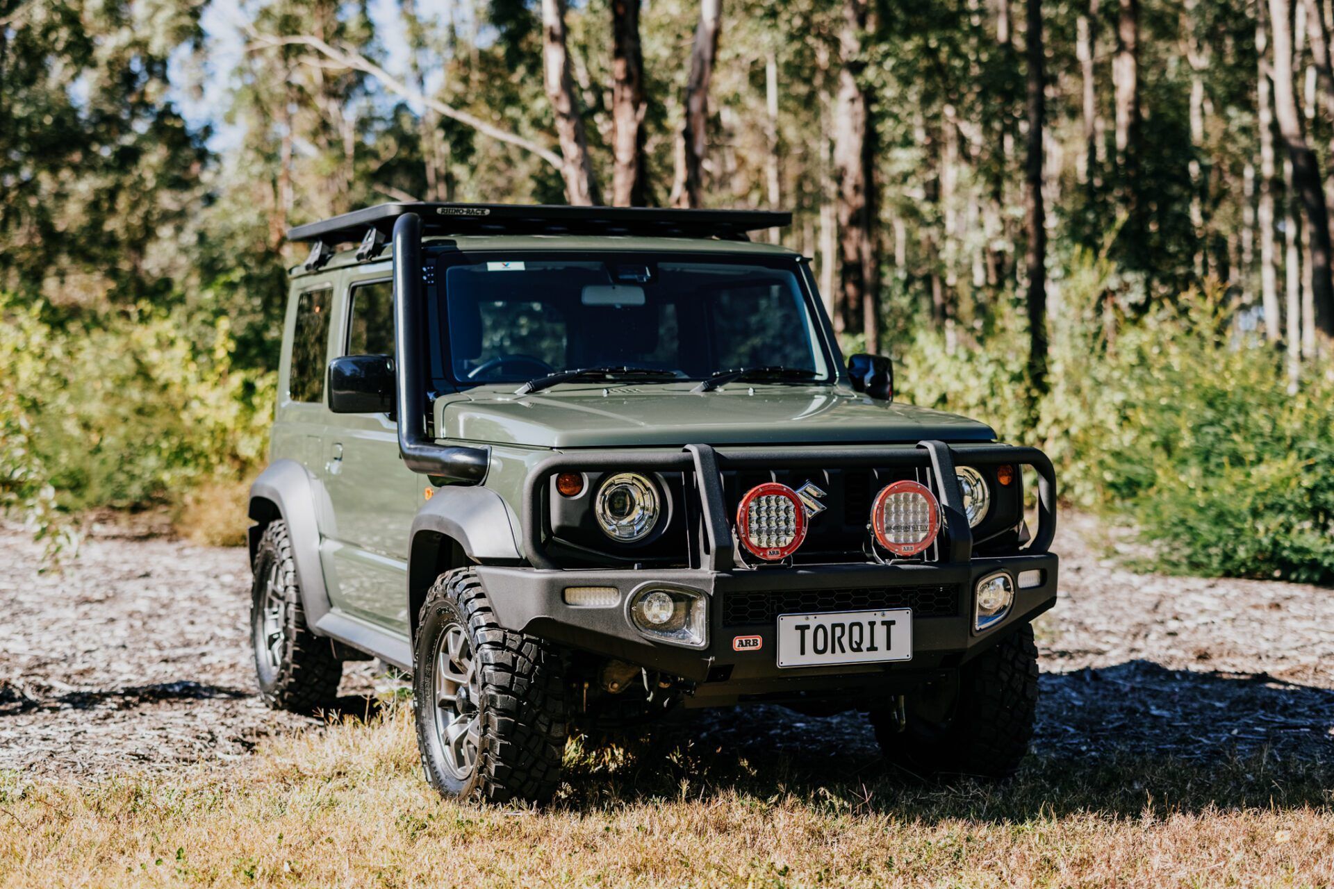 SN02SS Jimny Snorkel Black