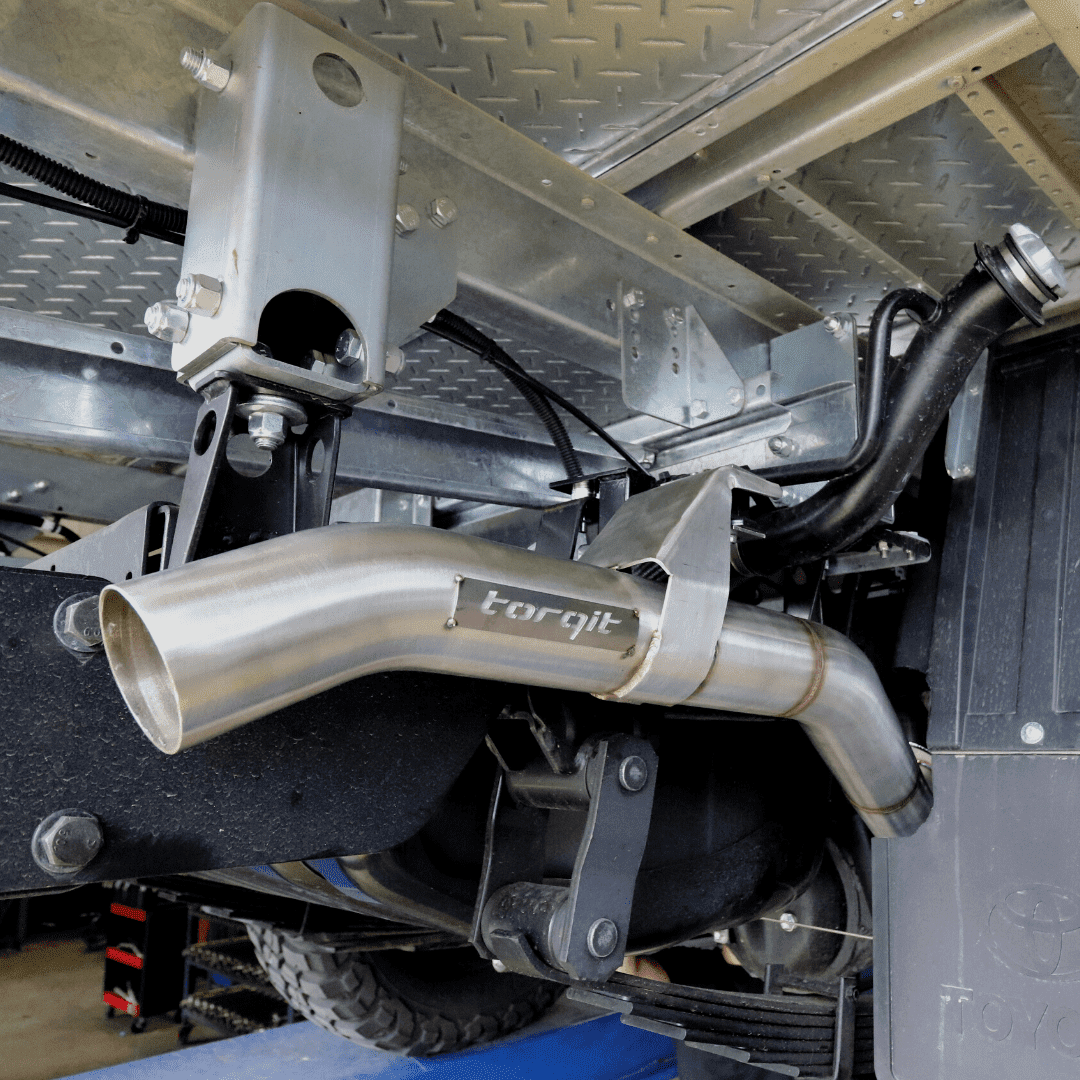 Twin Exit Exhaust HS8151SS-TW