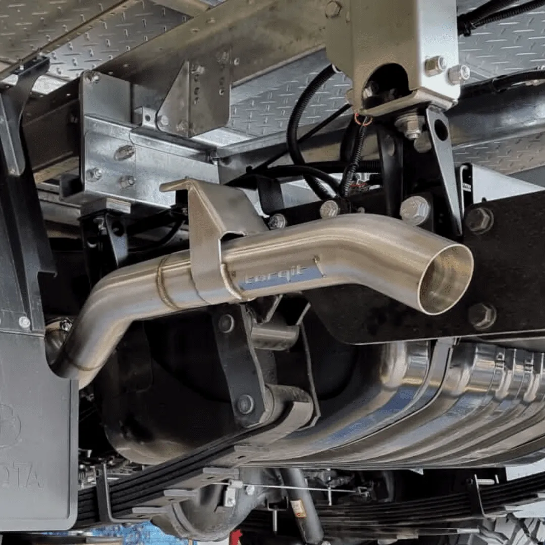 79 series 3 inch exhaust turbo back