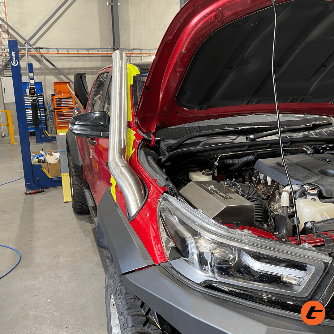 AB10 Hilux 2.8L Stainless Steel Airbox