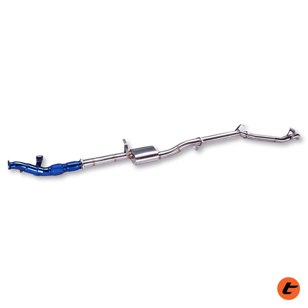 HS8132SS Toyota Landcruiser Dual Cab 3.5 Inch Exhaust