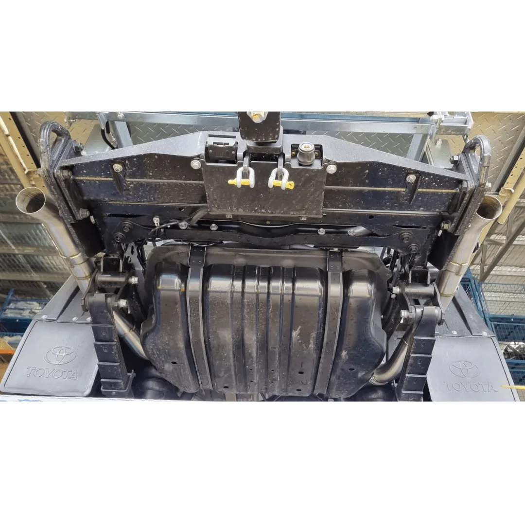 Twin Exit Exhaust HS8151SS-TW