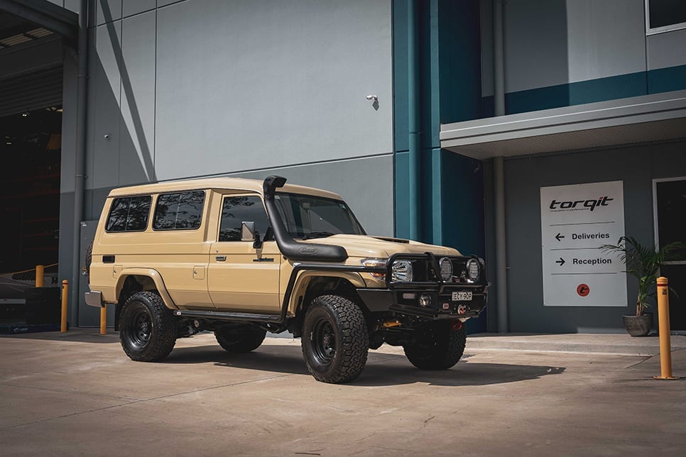 4WD Performance Exhaust – Torqit system fitted on LandCruiser for touring and off-road use