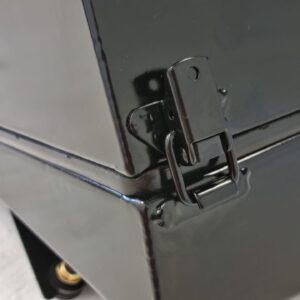 Torqit Jimny airbox sealed latch close-up
