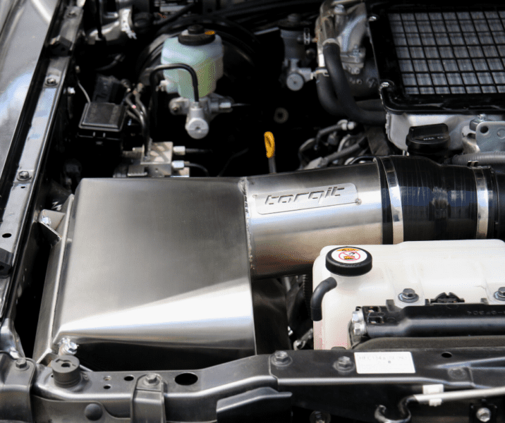 Torqit Airbox Upgrade Installed in Engine Bay