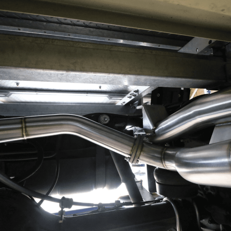 Twin Exit Exhaust HS8148SS-TW: Enhance Vehicle Sound and Power - Image 5