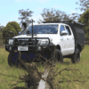 Toyota Hilux 3.0L off-road with Torqit performance exhaust