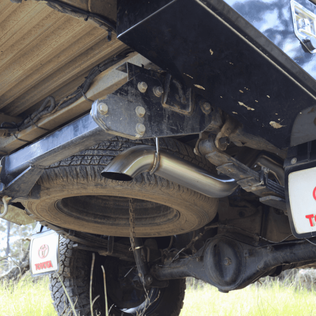 3 Inch Turbo Back Exhaust for 3.0L D4D Hilux : Torqit