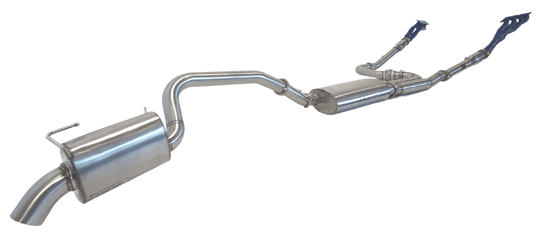 Torqit Y62 Nissan Patrol Performance Exhaust System with stainless steel design