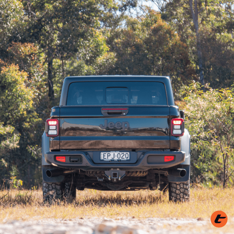 Twin Exit 3" Cat Back Performance Exhaust for Jeep Gladiator - Image 2