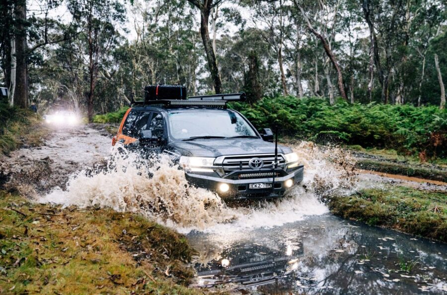 200 Series LandCruiser Water Crossing