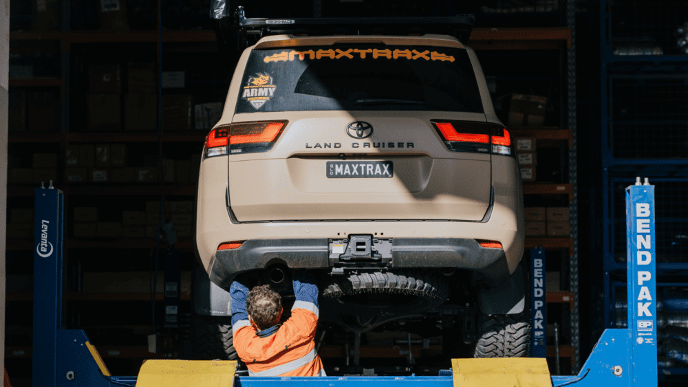 Torqit Exhaust Installation on LandCruiser