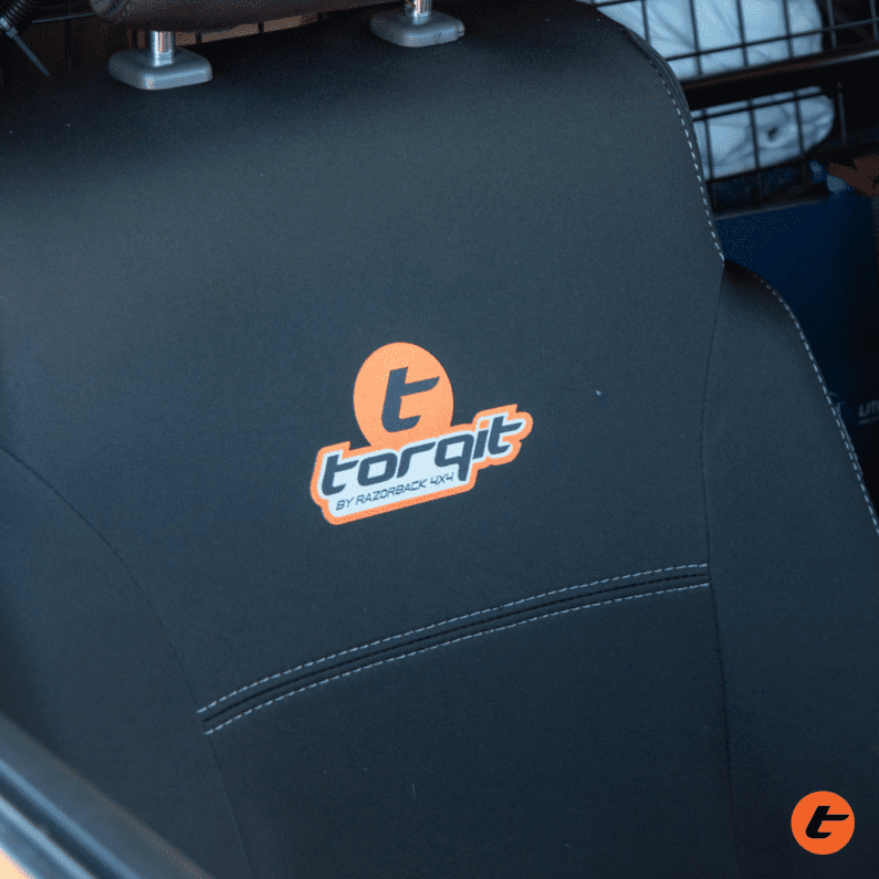 Torqit by Razorback: Suzuki Jimny (JB74 / JC74 XL) Front Seat Covers - Image 4