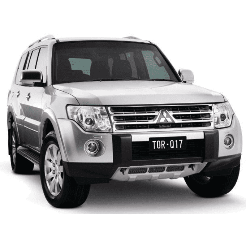 3" turbo back exhaust np pajero