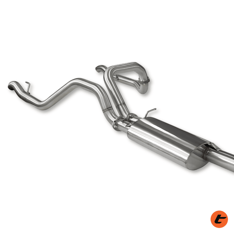 Single 3.5" - Twin 3" Cat Back Exhaust for Silverado 1500 01/2020... - Image 3