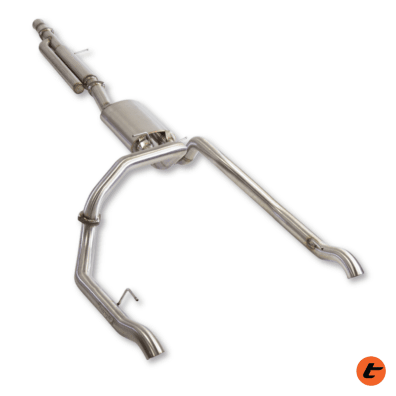 Single 3.5" - Twin 3" Cat Back Exhaust for Silverado 1500 01/2020... - Image 6
