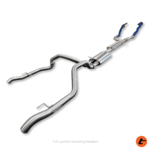 HS8195SS Twin 3" Full Exhaust for Silverado 1500