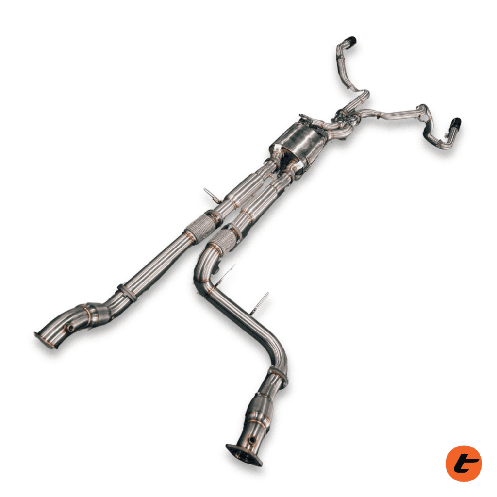 TWIN 3″ Turbo Back Exhaust for Next-Gen 3.0L V6 Ranger Raptor : Torqit