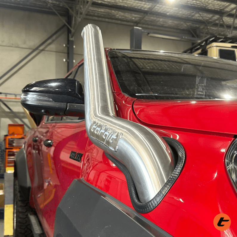 SN10 Hilux 2.8L Stainless Steel Snorkel